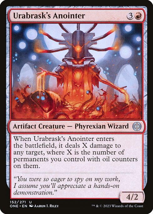 Magic the Gathering Card - Urabrask's Anointer - MTG Circle