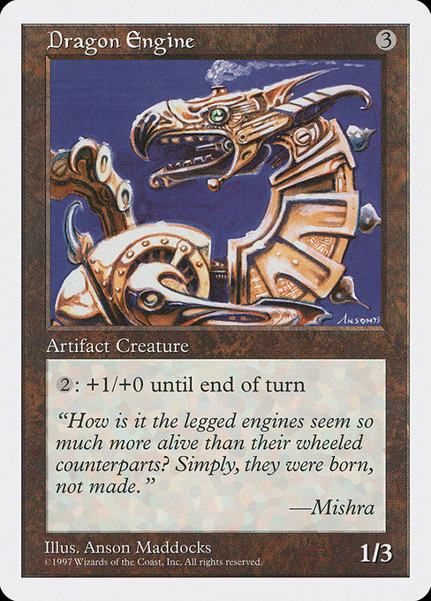Magic the Gathering Card - Dragon Engine - MTG Circle