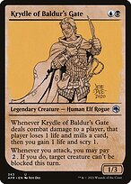 Magic the Gathering Card - Krydle of Baldur's Gate - MTG Circle