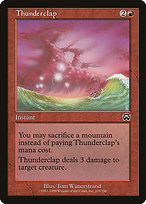 Magic the Gathering Card - Thunderclap - MTG Circle