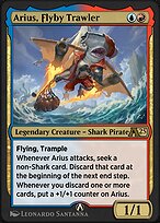 Magic the Gathering Card - Arius, Flyby Trawler - MTG Circle