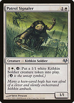 Magic the Gathering Card - Patrol Signaler - MTG Circle