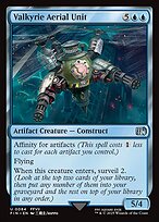 Magic the Gathering Card - Valkyrie Aerial Unit - MTG Circle