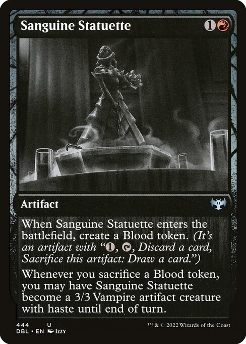 Magic the Gathering Card - Sanguine Statuette - MTG Circle