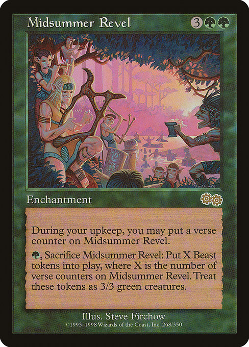 Magic the Gathering Card - Midsummer Revel - MTG Circle