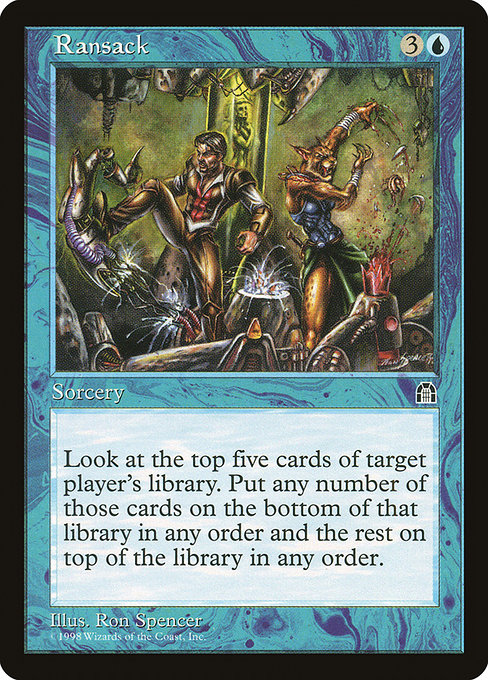Magic the Gathering Card - Ransack - MTG Circle