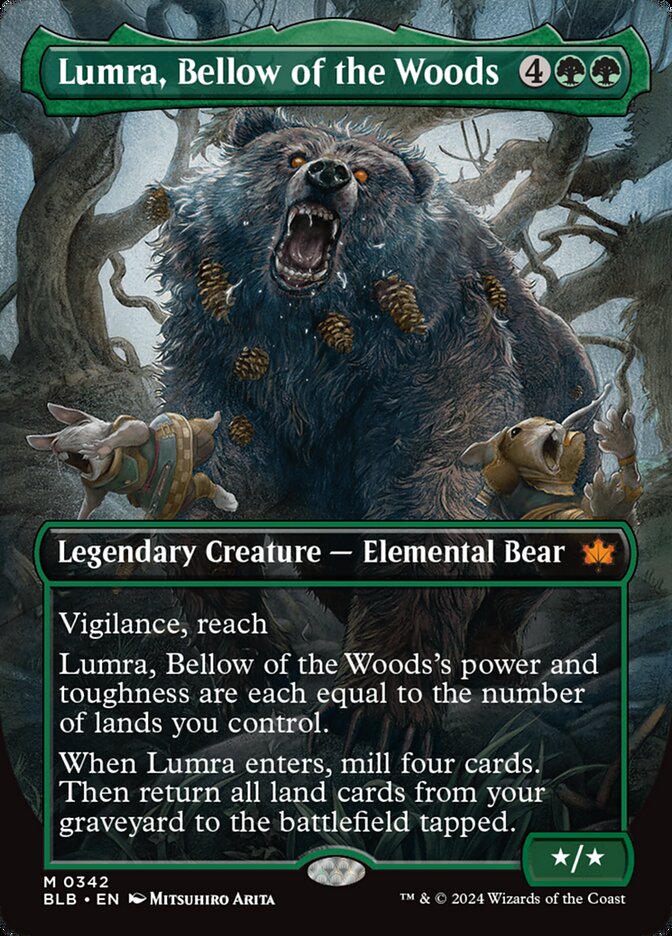 Magic the Gathering Card - Lumra, Bellow of the Woods - MTG Circle