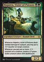 Magic the Gathering Card - Hapatra, Vizier of Poisons - MTG Circle