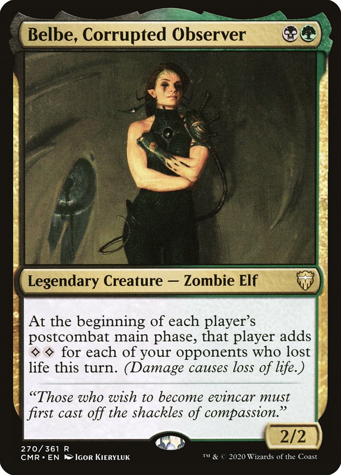 Magic the Gathering Card - Belbe, Corrupted Observer - MTG Circle