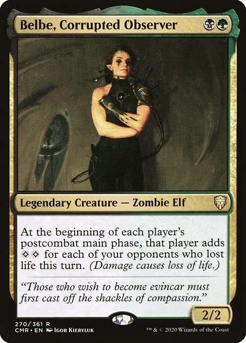 Magic the Gathering Card - Belbe, Corrupted Observer - MTG Circle