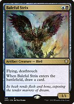 Magic the Gathering Card - Baleful Strix - MTG Circle