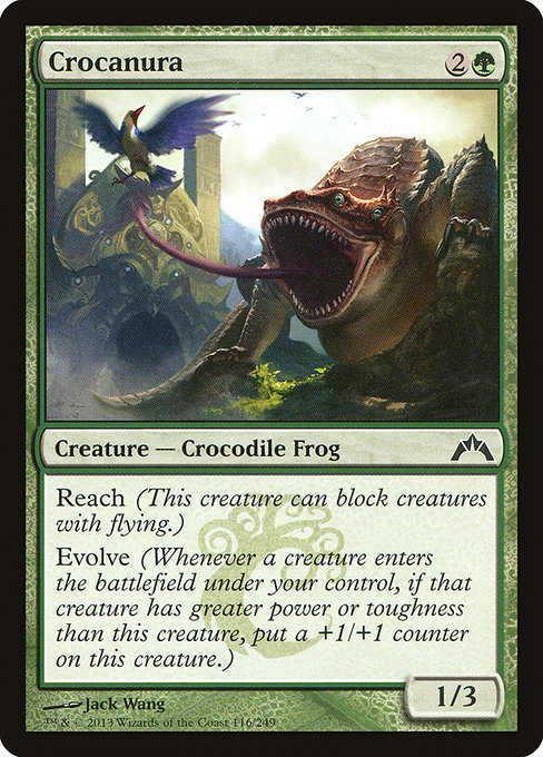 Magic the Gathering Card - Crocanura - MTG Circle