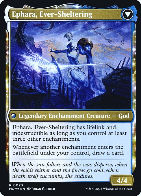Magic the Gathering Card - Ephara, Ever-Sheltering - MTG Circle