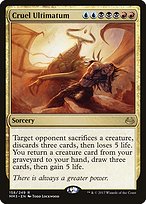 Magic the Gathering Card - Cruel Ultimatum - MTG Circle