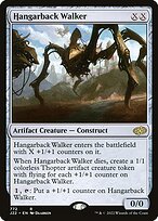 Magic the Gathering Card - Hangarback Walker - MTG Circle