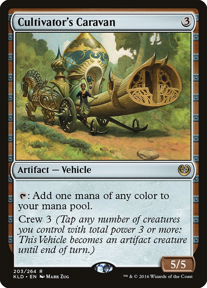 Magic the Gathering Card - Cultivator's Caravan - MTG Circle