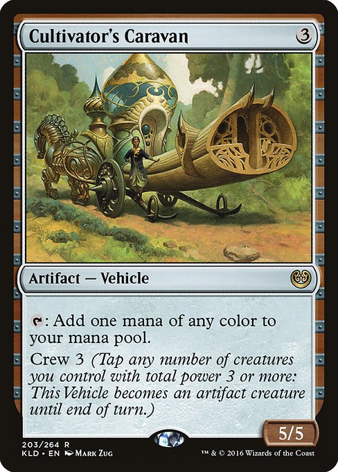 Magic the Gathering Card - Cultivator's Caravan - MTG Circle