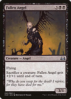 Magic the Gathering Card - Fallen Angel - MTG Circle