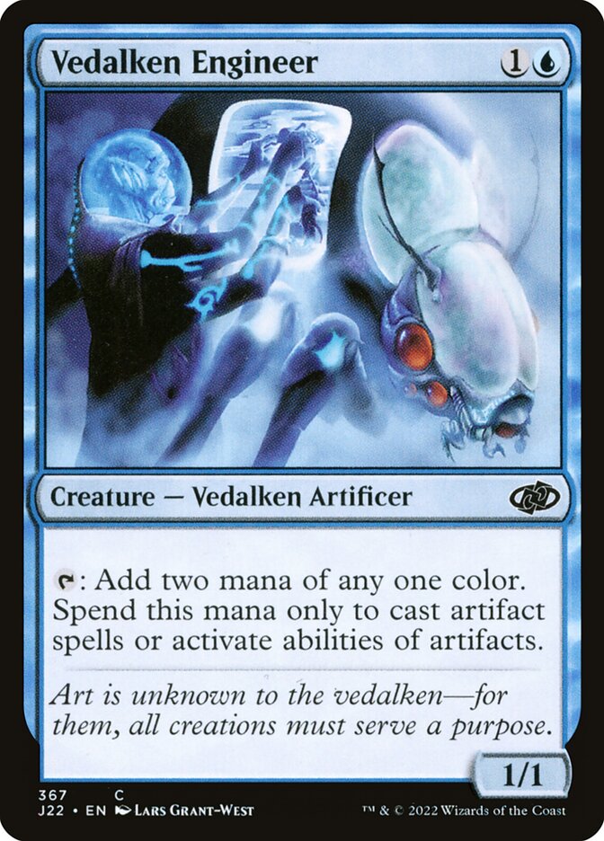 Magic the Gathering Card - Vedalken Engineer - MTG Circle