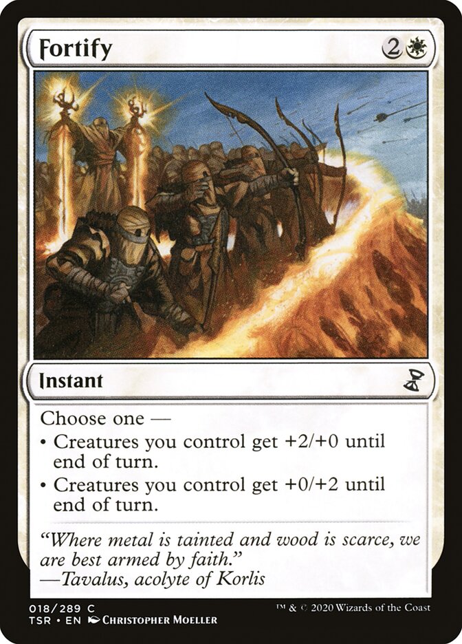 Magic the Gathering Card - Fortify - MTG Circle