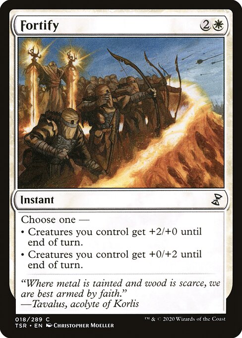 Magic the Gathering Card - Fortify - MTG Circle