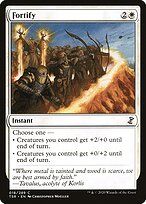 Magic the Gathering Card - Fortify - MTG Circle