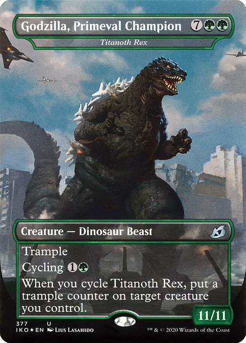 Magic the Gathering Card - Titanoth Rex - MTG Circle