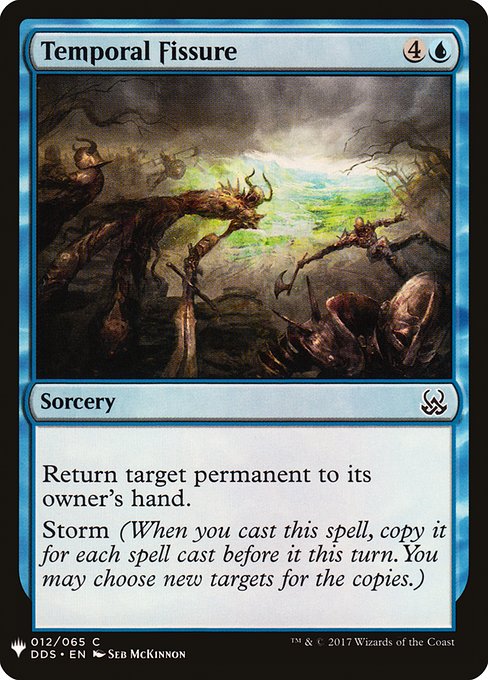 Magic the Gathering Card - Temporal Fissure - MTG Circle