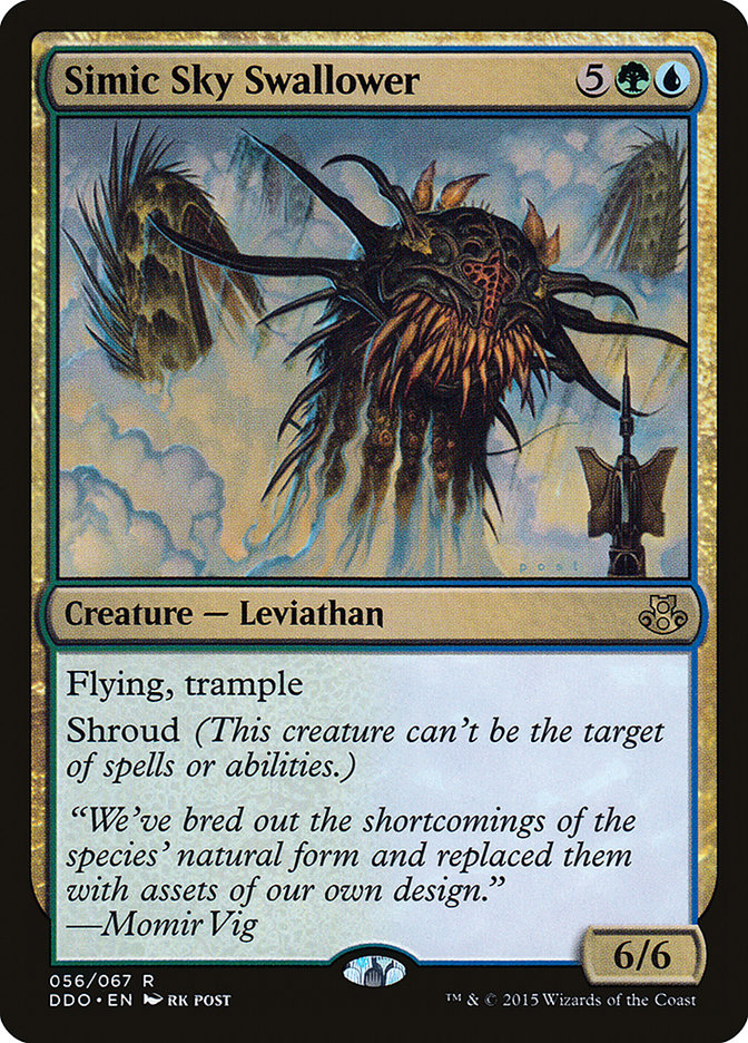 Magic the Gathering Card - Simic Sky Swallower - MTG Circle