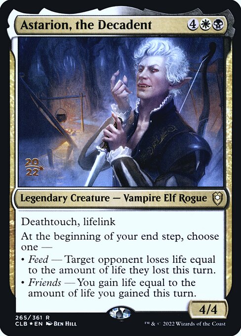 Magic the Gathering Card - Astarion, the Decadent - MTG Circle