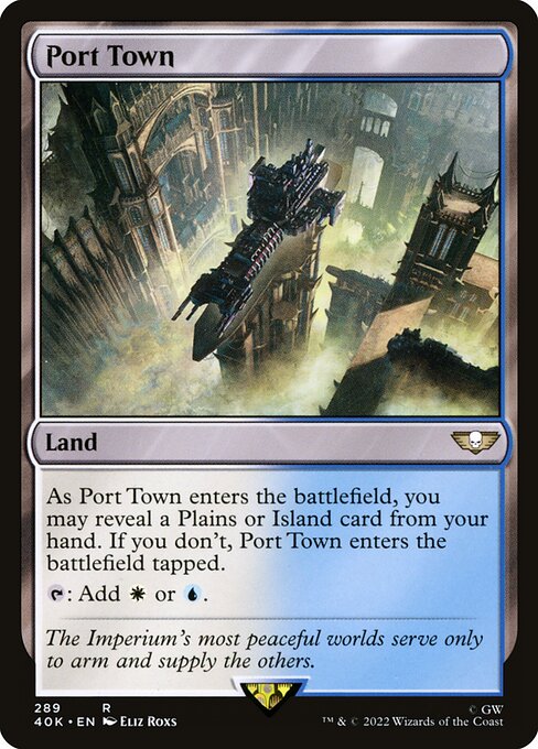 Magic the Gathering Card - Port Town - MTG Circle