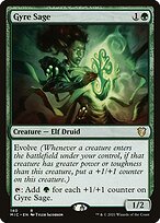 Magic the Gathering Card - Gyre Sage - MTG Circle