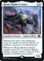 Magic the Gathering Card - Myrel, Shield of Argive - MTG Circle