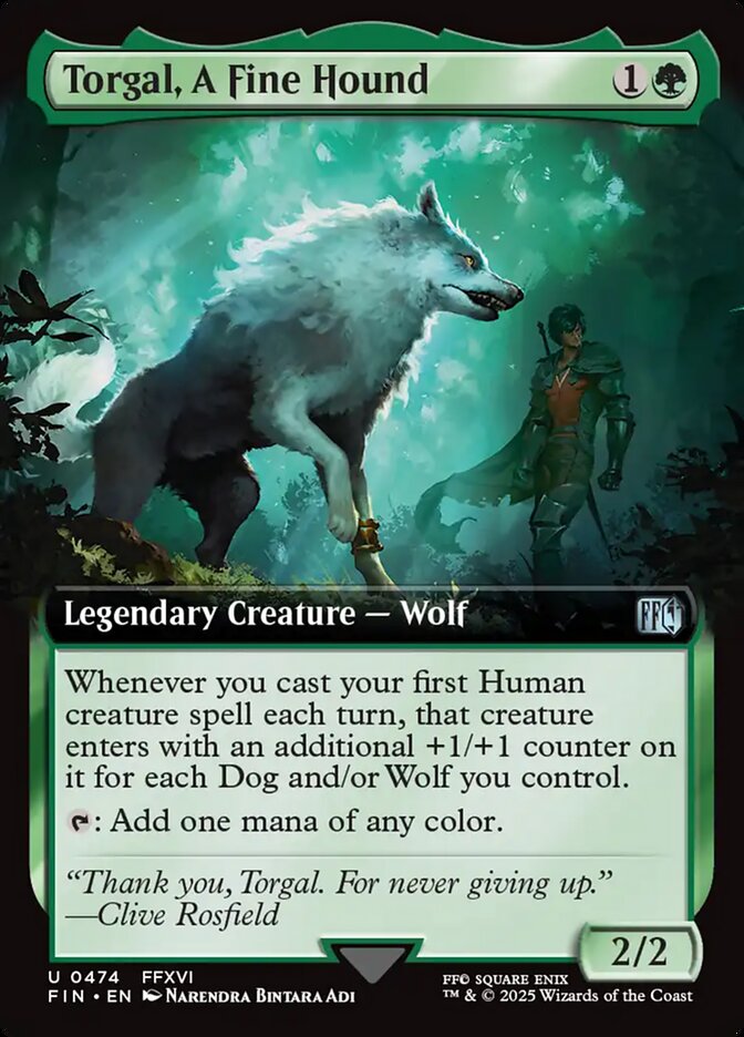 Magic the Gathering Card - Torgal, A Fine Hound - MTG Circle