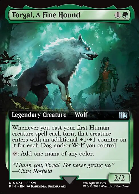 Magic the Gathering Card - Torgal, A Fine Hound - MTG Circle