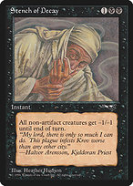 Magic the Gathering Card - Stench of Decay - MTG Circle