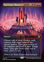 Magic the Gathering Card - Mutinous Massacre - MTG Circle