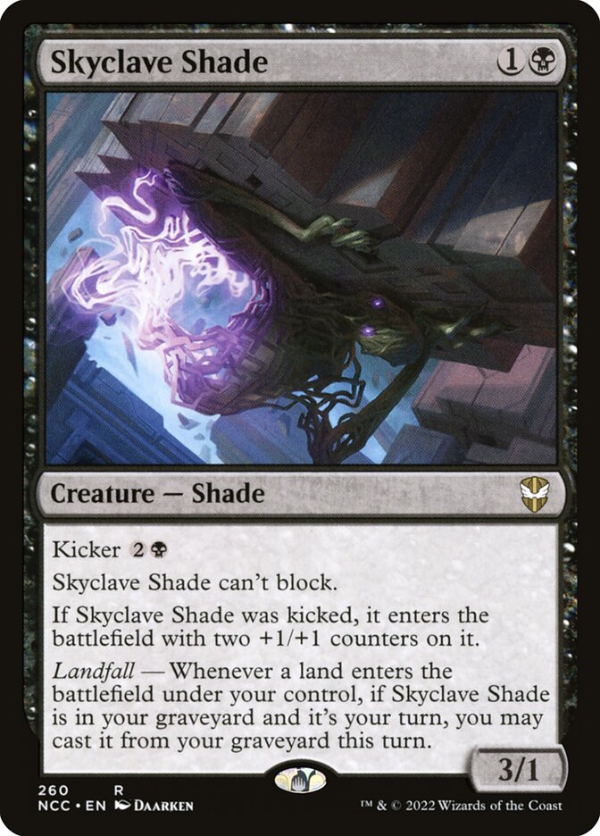 Magic the Gathering Card - Skyclave Shade - MTG Circle