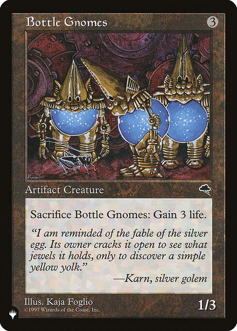 Magic the Gathering Card - Bottle Gnomes - MTG Circle