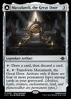 Magic the Gathering Card - Matzalantli, the Great Door // The Core - MTG Circle