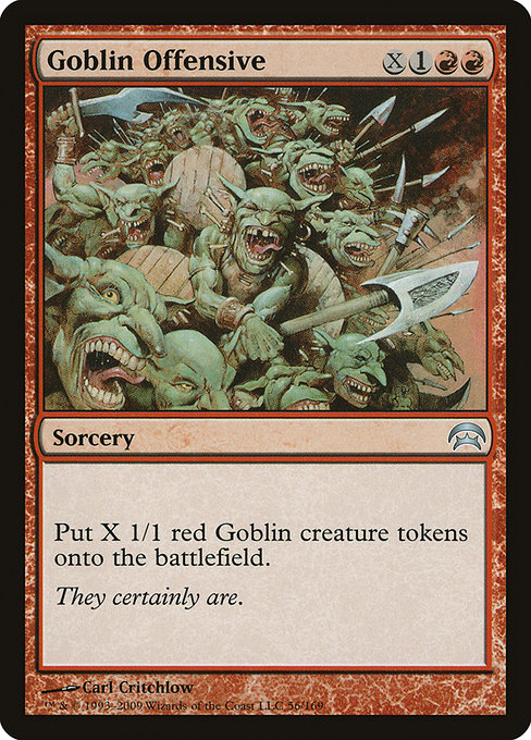 Magic the Gathering Card - Goblin Offensive - MTG Circle