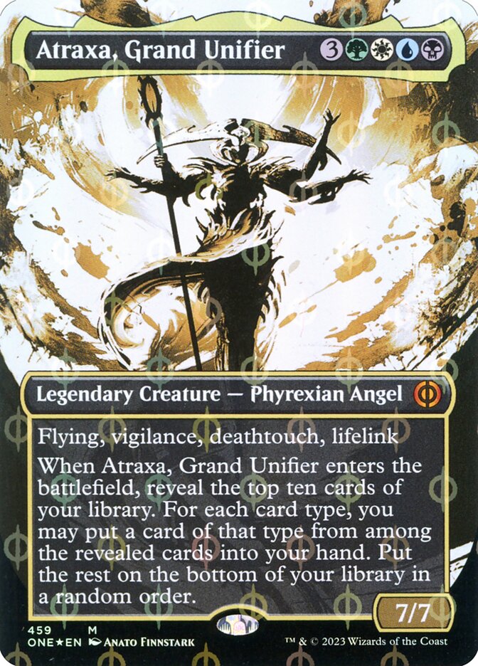 Magic the Gathering Card - Atraxa, Grand Unifier - MTG Circle