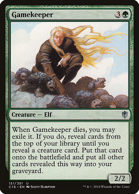 Magic the Gathering Card - Gamekeeper - MTG Circle