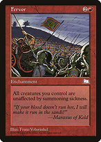 Magic the Gathering Card - Fervor - MTG Circle