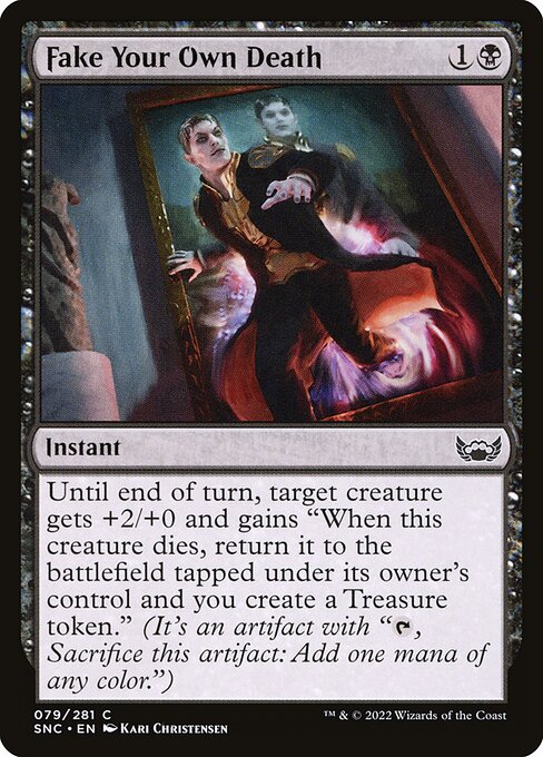 Magic the Gathering Card - Fake Your Own Death - MTG Circle