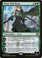 Magic the Gathering Card - Nissa, Vital Force - MTG Circle