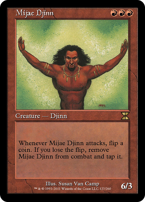 Magic the Gathering Card - Mijae Djinn - MTG Circle