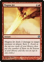 Magic the Gathering Card - Magma Jet - MTG Circle