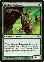 Magic the Gathering Card - Viridian Emissary - MTG Circle