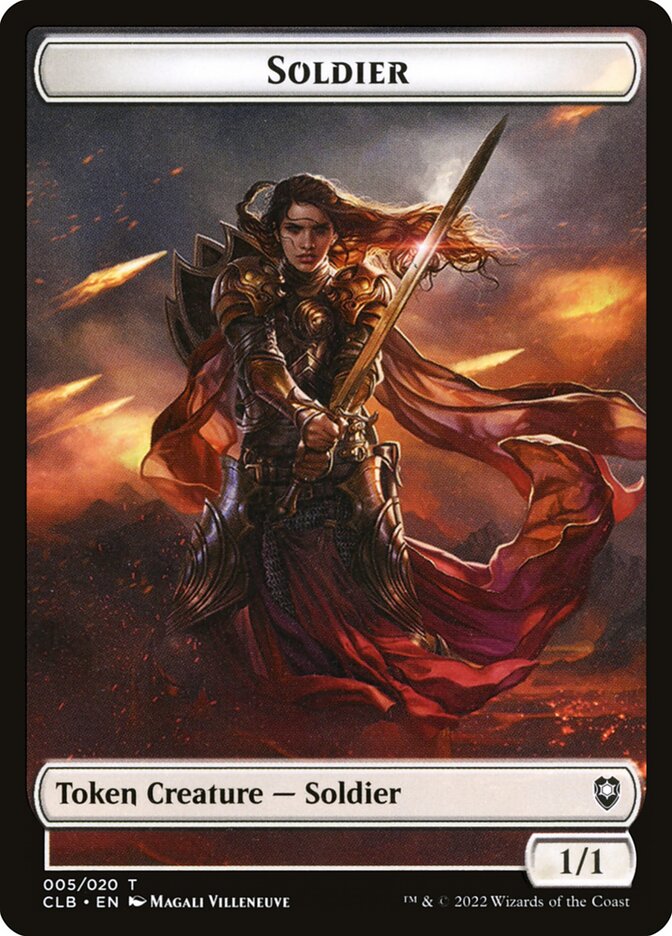 Magic the Gathering Card - Soldier - MTG Circle
